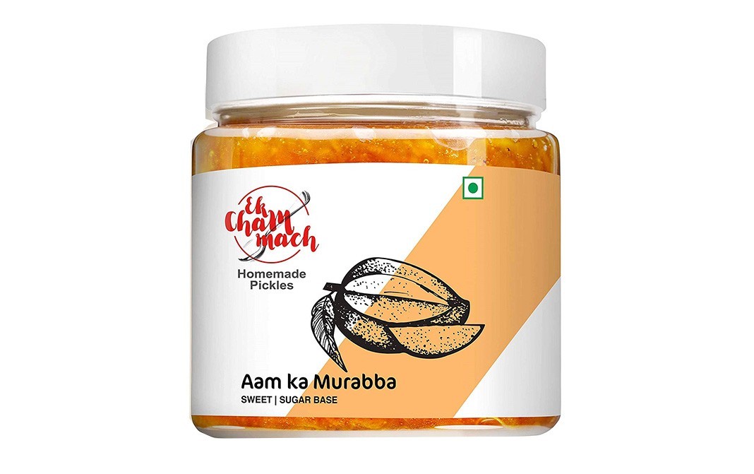 Ek Chammach Homemade Pickle - Aam Ka Murabba   Glass Jar  250 grams